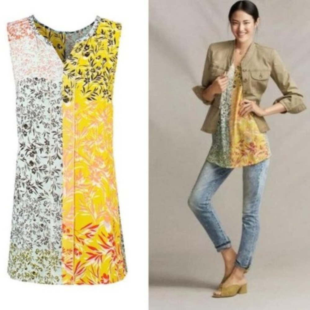 Cabi sleeveless v-neck tunic top